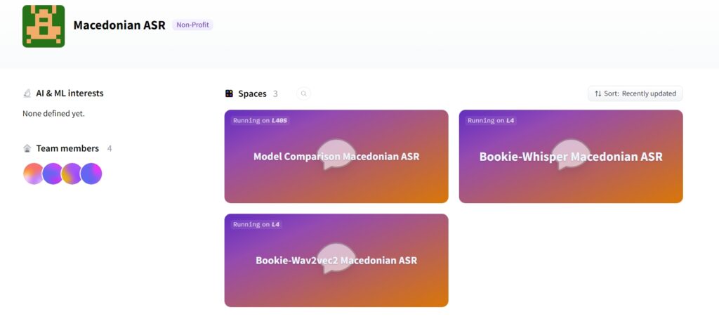 Дигитална платформа базирана на вештачка интелигенција за транскрипција на говор на македонски јазик – „Буки“